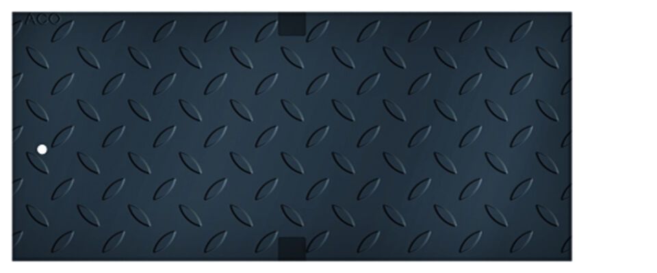 ACO Drainlock Abdeckplatte NW200 mm E600 500 mm Guss