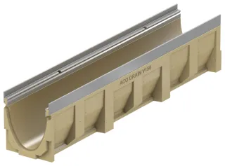 ACO Drain Multiline Rinne V150 S, mit Gefälle