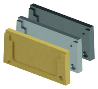 ACO Deckline Stirnwand anthrazit P150 BH100 mm
