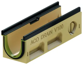 ACO PowerDrain Seal in V100G Typ 0.1 500 mm Gusskante KTL