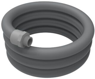 ACO Druckleitungsset AD63/ID55 mit Klebemuf. 1 1/2