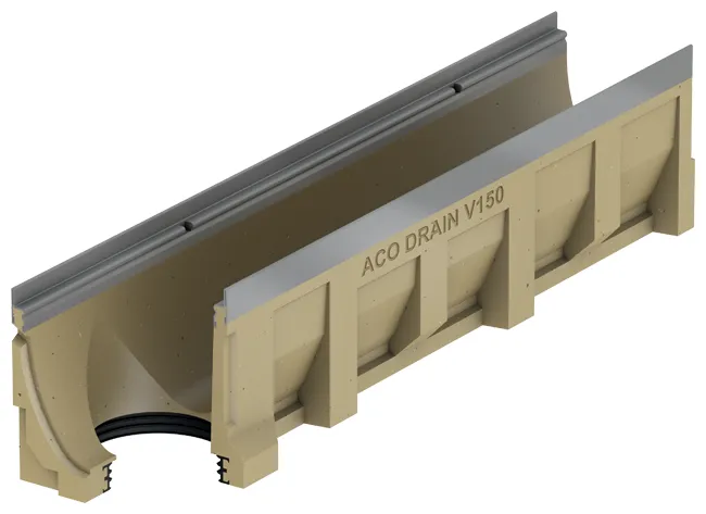 ACO Drain Multiline Rinne V150 S, ohne Gefälle