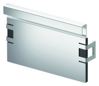 ACO Multiline Seal in V150E FR Stirnwand Ende Edelstahl