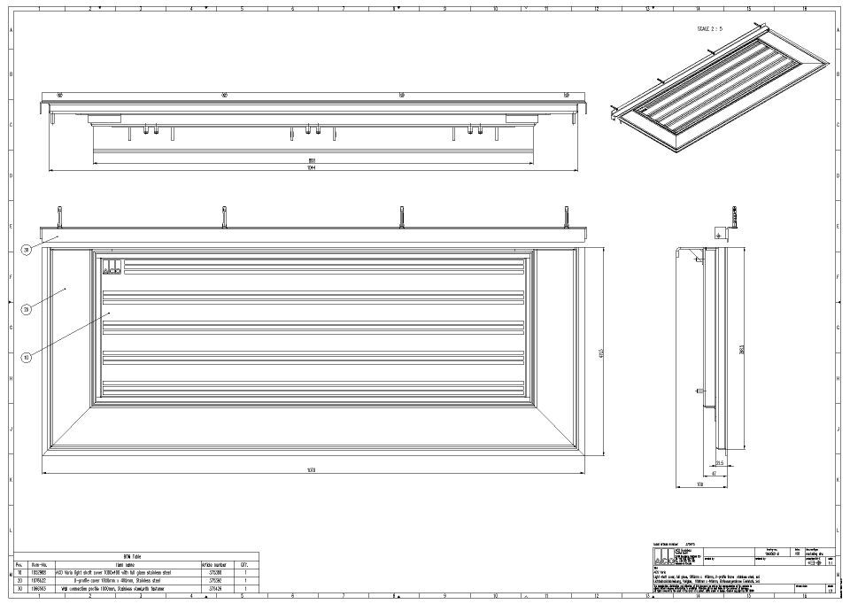 ACO Vario Abdeckung