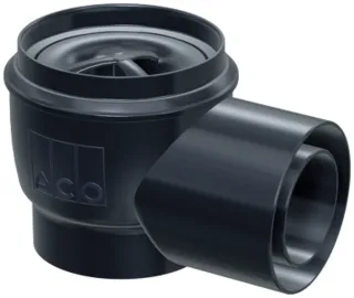 ACO Easy-Flow Bodenablauf DN70/100/1,5 Grad/1,6l/s/ Kst. Halter./ WS50