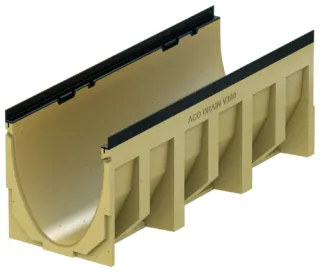 ACO Drain Multiline V300, mit Sohlengefälle