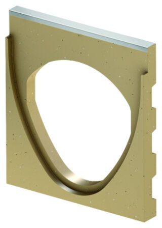 ACO Multiline Seal in V300E Adapter Eck-T-Kreuz 0.0 Edelstahl