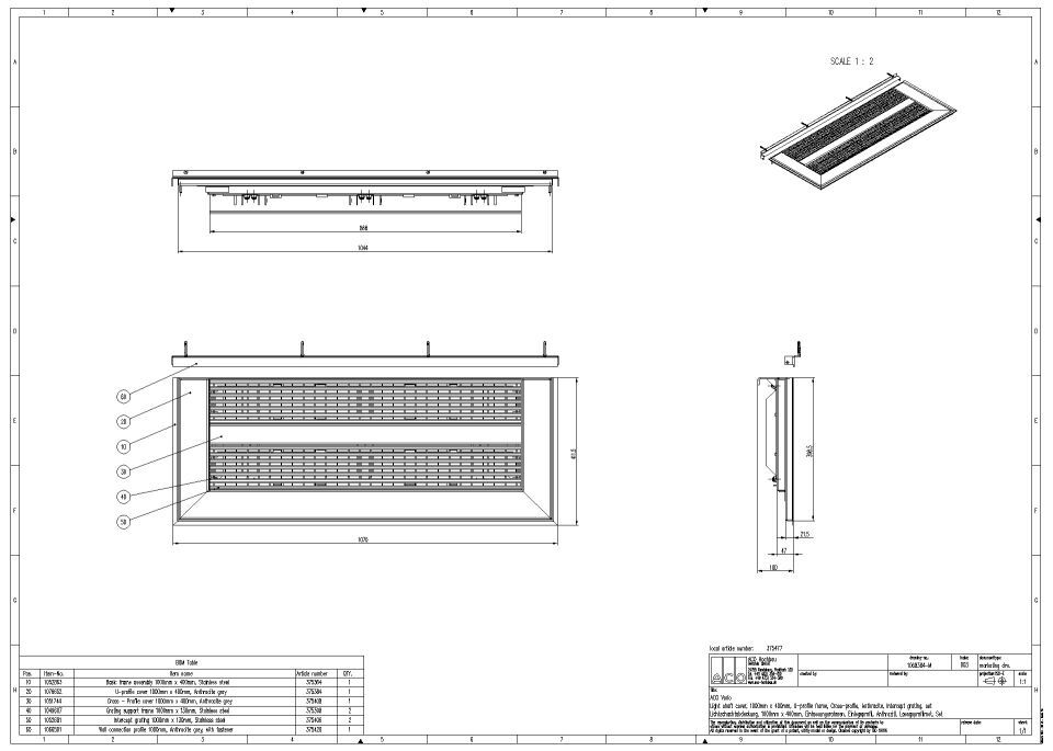 ACO Vario Abdeckung