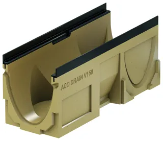 ACO Drain Multiline V150, ohne Sohlengefälle