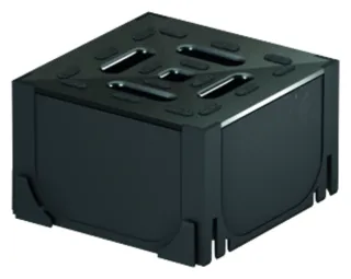 ACO Self Universaleckstück NW100 Kunststoff schwarz für Hexaline und Hexaline 2.0 mit Kunststoffrost schwarz