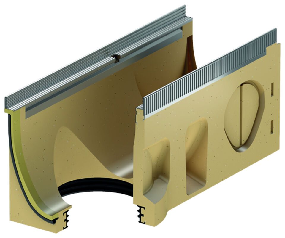 ACO Drain Multiline Seal V150, ohne Sohlengefälle ACO Drain Multiline Seal V150, ohne Sohlengefälle