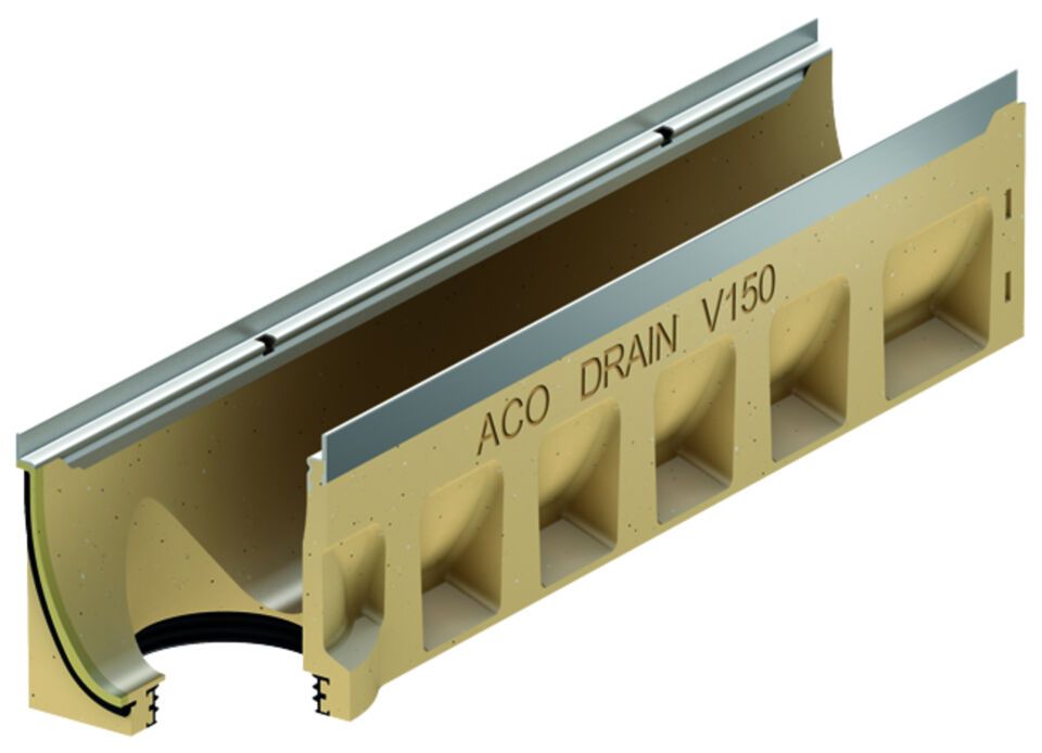 ACO Drain Multiline Seal V150, ohne Sohlengefälle ACO Drain Multiline Seal V150, ohne Sohlengefälle