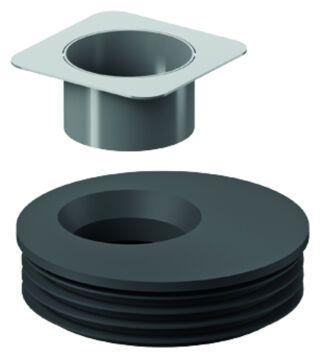 ACO Profiline Einsteckstutzen DN 110/50 komplett
