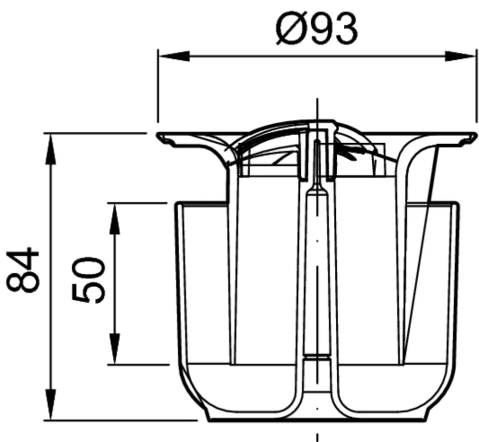 ACO Easy-Flow Geruchsverschluss