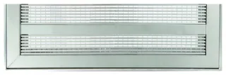 ACO Vario Abdeckung 1000x400 mm mit U-Profilrost Einleger und Randeinfassung Edelstahl