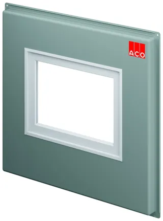 ACO Therm Block mit Zarge, DWD, ohne Fensterflügel