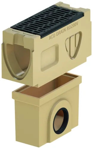 ACO DRAIN® Monoblock RD 200 V, Rinnenkörper