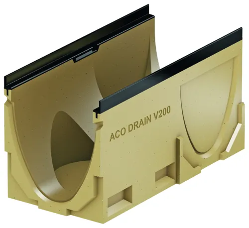ACO Drain Multiline V200, ohne Sohlengefälle