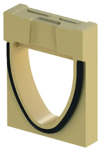 ACO Monoblock RD200V 0.0 1/2 Adapter für Passstück mit Dichtung