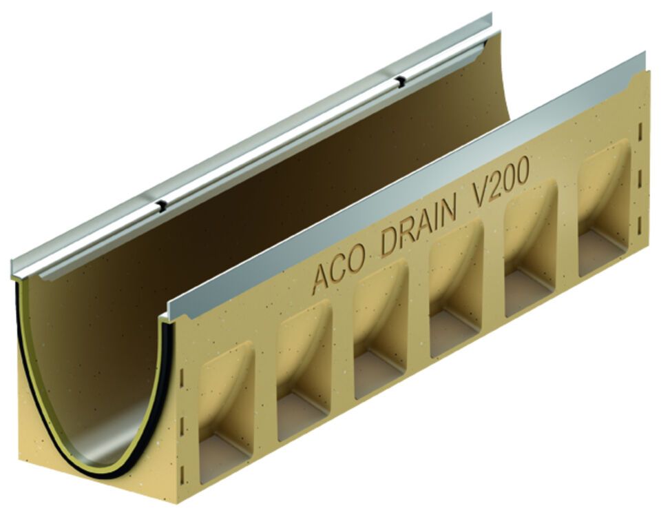 ACO Drain Multiline Seal V200, ohne Sohlengefälle