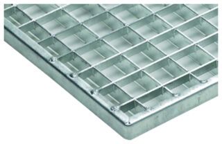 ACO Vario 2.0 Maschenrost 30/30, Stahl verzinkt 1000x500 für Schuhabstreifer