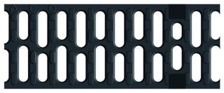 ACO Drainlock Stegrost NW100 mm B125 500 mm EN1433 Guss