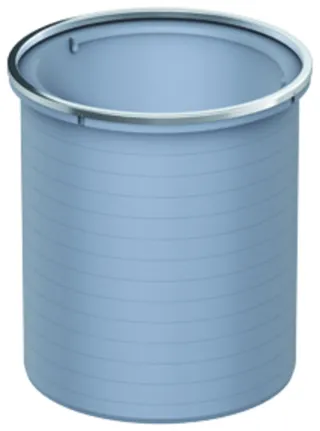 ACO Easyflow Aufsatzstück ABS D136 K3 Rahmen Edelstahl Design Roste
