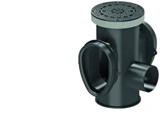 ACO Qmax Revisionsschacht LW 600, Bauhöhe 1385mm für Qmax 150-900