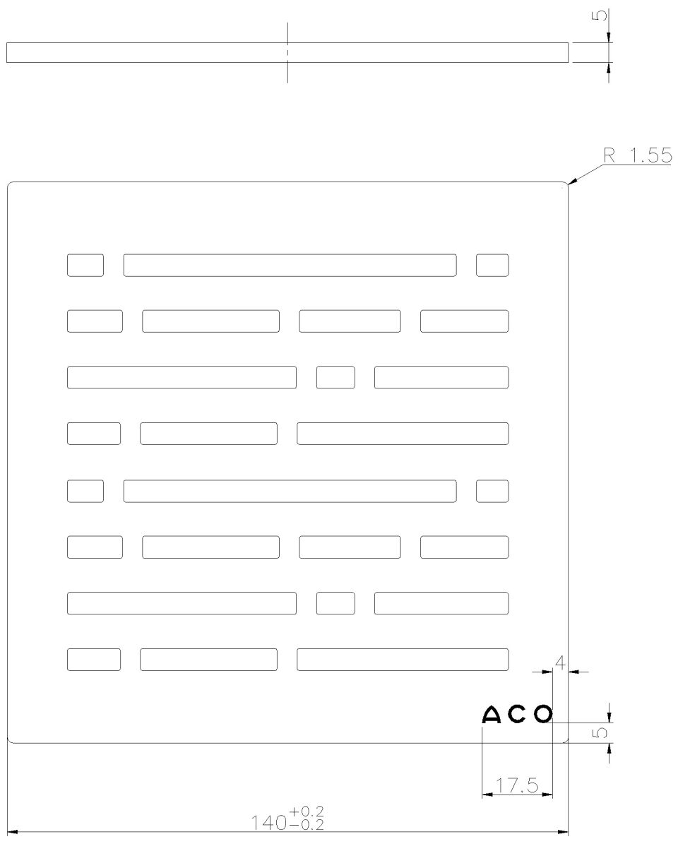 ACO ShowerDrain Rost
