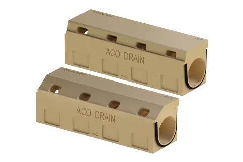 ACO DRAIN® KerbDrain Road als Flach- und Hochbord