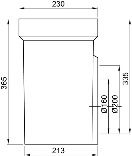 ACO DRAIN® Monoblock RD 200 V Einlaufkasten