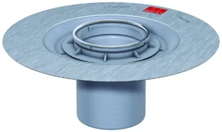 ACO Easyflow Aufsatzstück ABS D136 K3 Rahmen Edelstahl Design Roste Dünnbettflansch