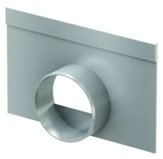 ACO Multiline V150E Stirnwand 120 mm mit Stutzen DN/OD75mm Edelstahl