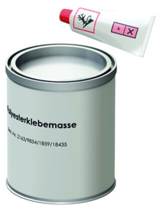 ACO Kleber 0,5kg Dose Polyspachtel und Härtertube