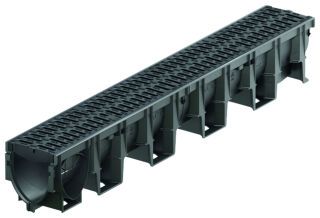 ACO XtraDrain Rinne NW100 H150 L1000 2Roste B125 Microgrip EU