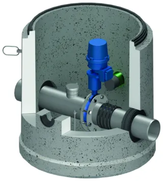 ACO Flowshut Absperrschacht