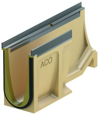 ACO Drain Multiline Seal V100, mit Sohlensprung