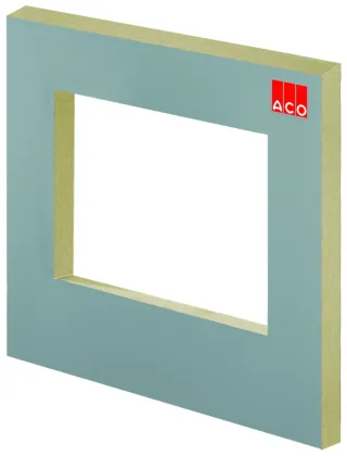 ACO Therm Block mit Aussparung für Therm-Zarge