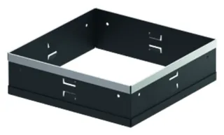 ACO Self Europoint Wende- Designrahmen für Punktablauf V2A pulverbeschichtet 250x250 mmm