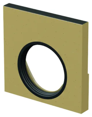 ACO Drain PowerDrain Stirnwand