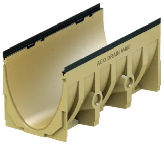 ACO Drain Multiline V400, ohne Sohlengefälle