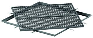 Maschenrost mit Rahmen 1050 x 1050 mm