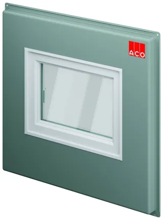 ACO Therm Block mit Fenster
