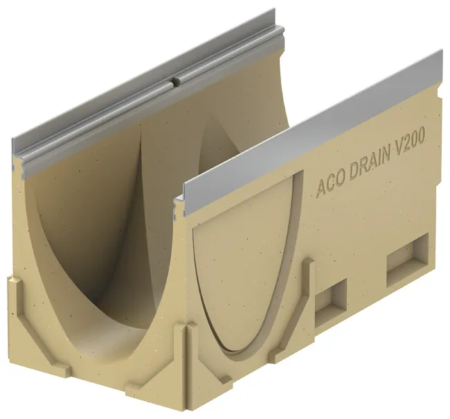 ACO Drain Multiline Rinne V200 S, ohne Gefälle