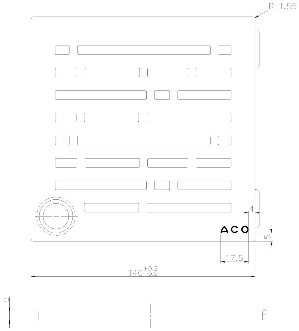 ACO ShowerDrain Rost