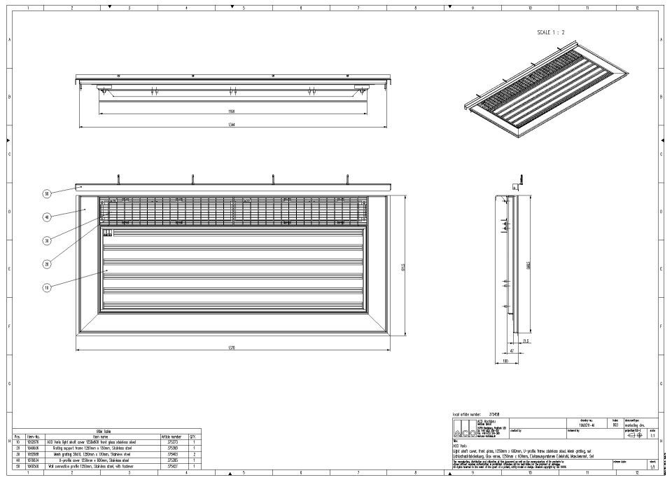ACO Vario Abdeckung