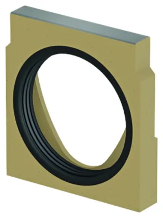 ACO Multiline V200S Stirnwand Typ0 mit Dichtung DN/OD200 mm