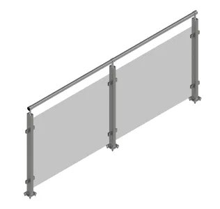 SKB Geländer VA - 5 Flex