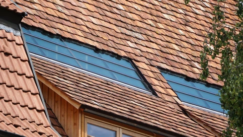 Objektbeispiel Lamellenfenster bigAir® Dach