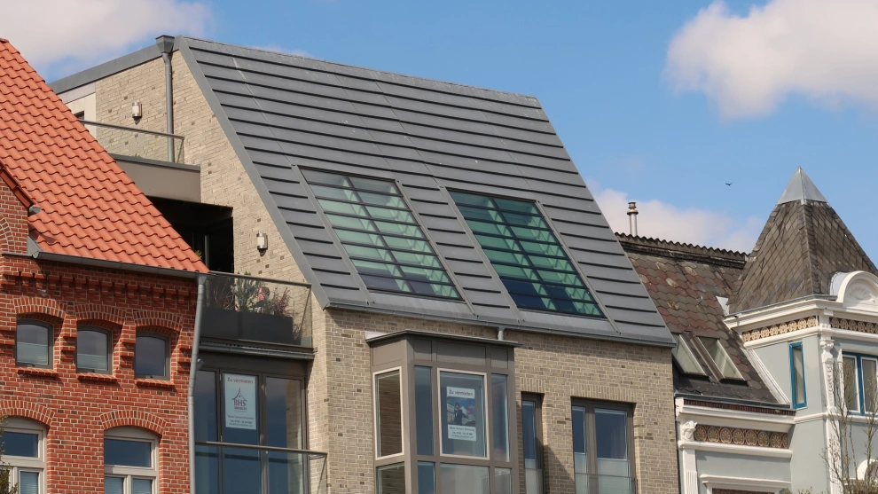 Objektbeispiel Lamellenfenster bigAir® Dach